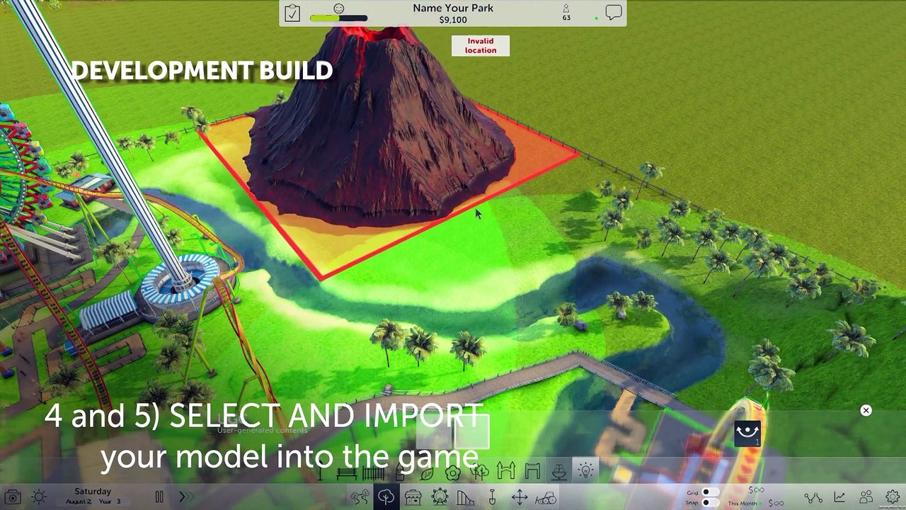 RollerCoaster Tycoon World behind the scenes #2
