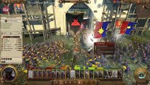 Total War: Warhammer gameplay commentary - Bretonnia battle