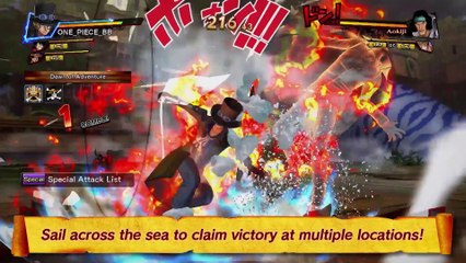 One Piece: Burning Blood Pirate Flag Battle