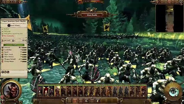 Total War: Warhammer - Call of the Beastmen gameplay commentary - Beast-Paths battle