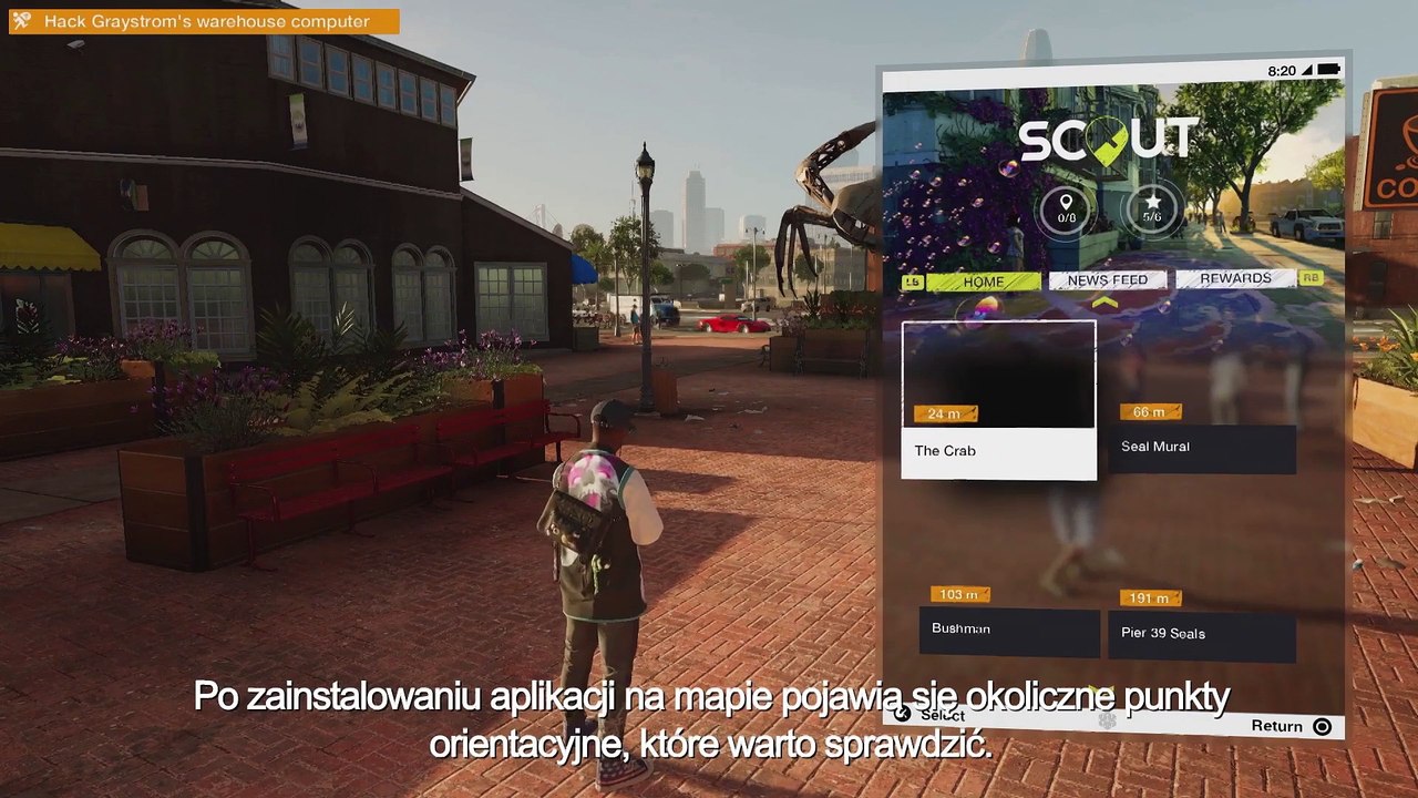 Watch Dogs 2 open world and multiplayer (PL)