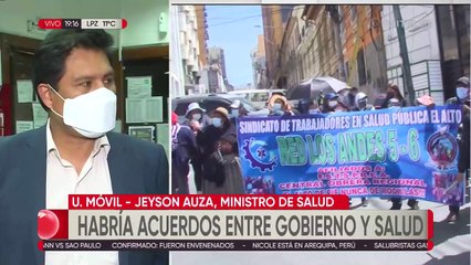 Gobierno firma acuerdo con la COB por el paro de salud, y da por concluida la medida de presión