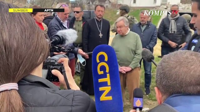 Usai Ketemu Putin, Sekjen PBB Berkunjung ke Ukraina Berharap Perang Segera Berakhir