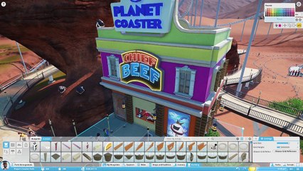 Planet Coaster: Console Edition gamescom 2016 - trailer - Flexi Building