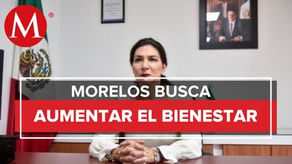 Morelos registró un crecimiento continuo y sostenido en 2021: Cecilia Rodríguez