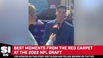 Highlights From the Red Carpet at the 2022 NFL Draft