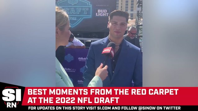 Highlights From the Red Carpet at the 2022 NFL Draft