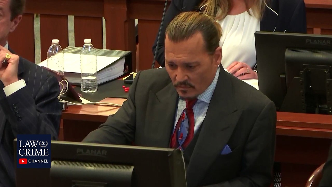 Johnny Depp Struggles to Stop Laughing During Witness Testimony