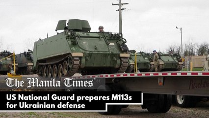 US National Guard prepares M113s for Ukrainian defense