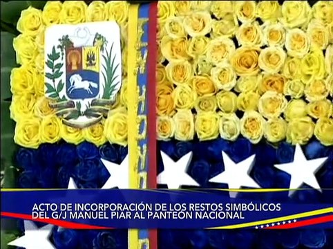 Venezuela reivindica al G/J Manuel Piar, incorporando sus restos simbólicos en el Panteón Nacional