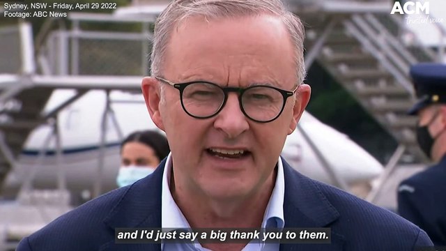 Anthony Albanese flies to Perth, WA for campaign launch after COVID-19 isolation | April 29 2022 | Canberra Times