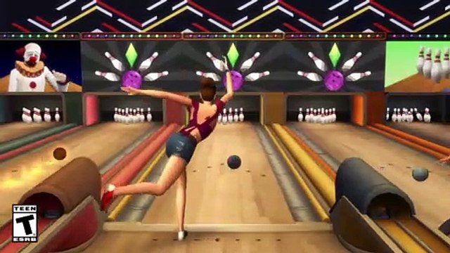 The Sims 4 Bowling night stuff