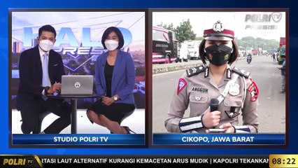 Live Pantauan Arus Mudik NTMC (27/4/2022)