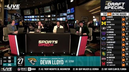 Jacksonville Jaguars Select Devin Lloyd With 27th Overall Pick