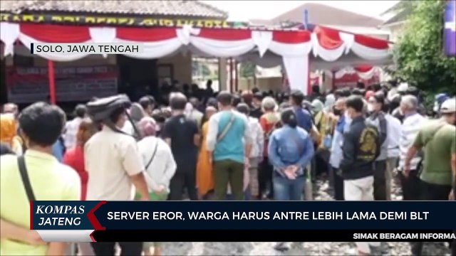 Server Eror, Warga Harus Antre Lebih Lama Demi BLT