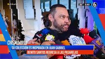 Benito Santos feliz de volver a pasarelas; tiene colección inspirada en Juan Gabriel