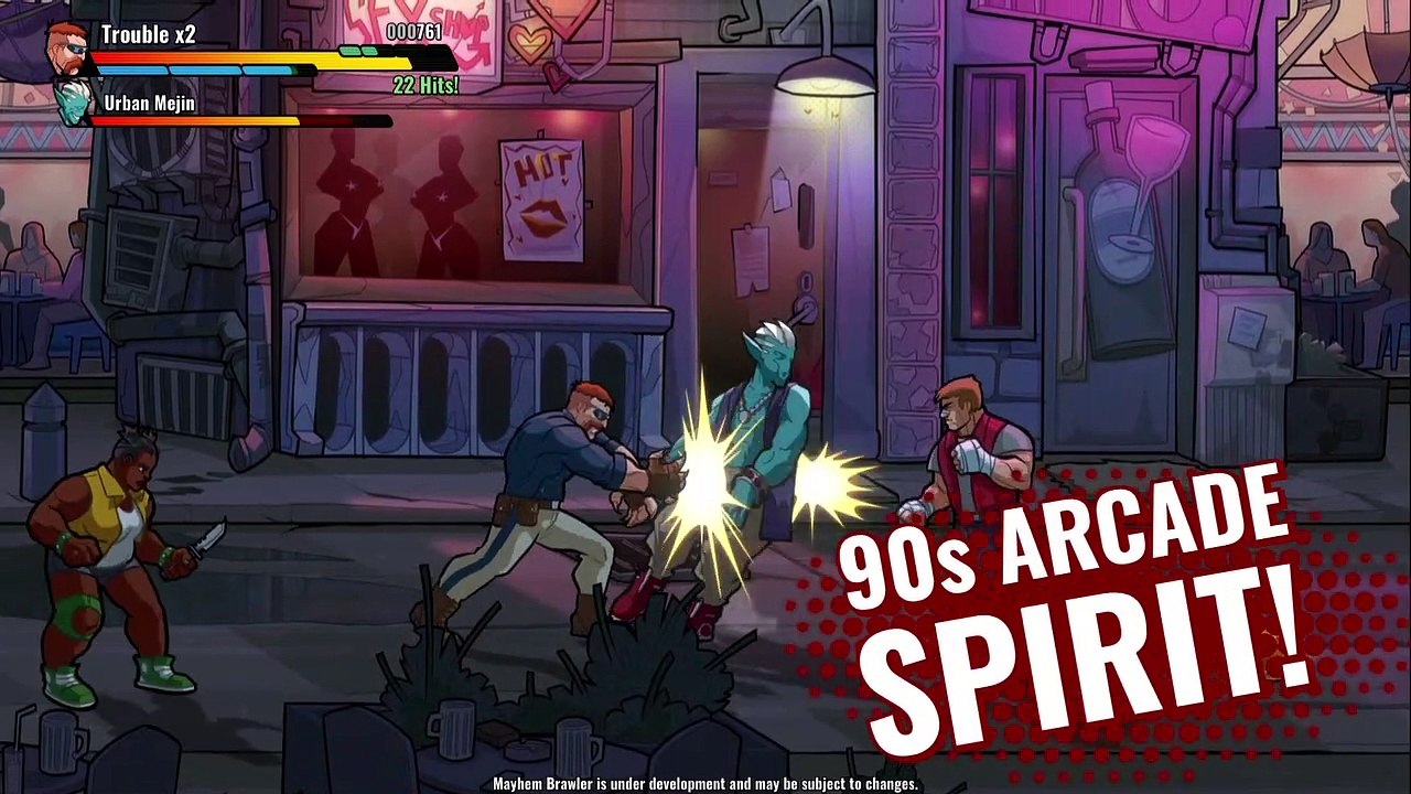 Mayhem Brawler trailer #1