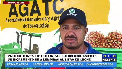 Un incremento de L2 al litro, es justo a criterio de productores de leche de Colón
