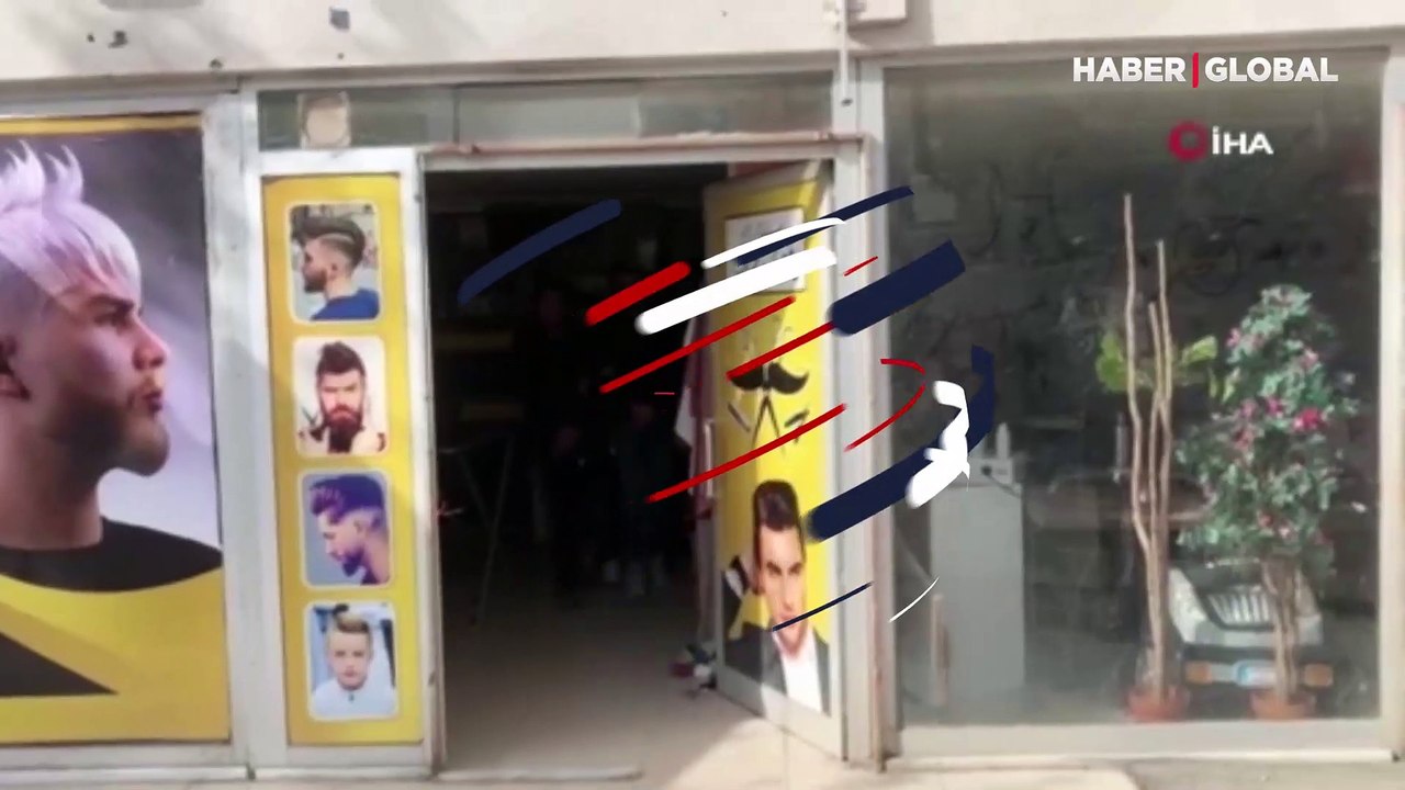 Kuaförden kaçak göçmen evine gizli geçit! Polisten 'şok evi' baskını