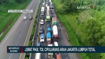 Pemudik Kesal Terjebak Macet di Jalur Tol Cipularang Arah Jakarta Selama Berjam-jam!