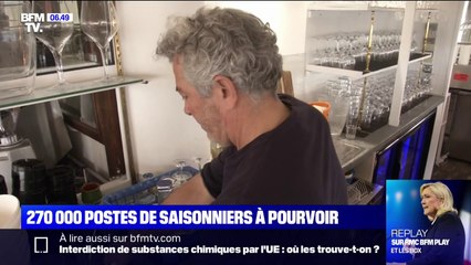 Скачать видео: Saisonniers: 270.000 postes à pourvoir pour cet été