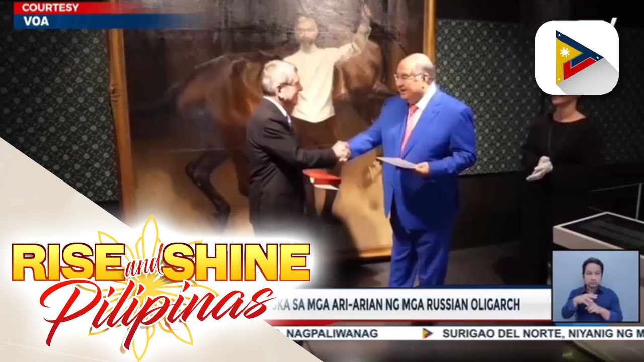 US, patuloy ang pagkumpiska sa mga ari-arian ng mga Russian oligarch