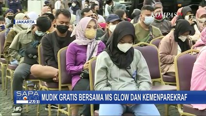MS Glow & Kemenparekraf Berikan Mudik Gratis ke Jateng dan Jatim bagi 550 Penumpang