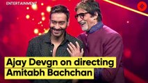 Ajay Devgn talks about directing Amitabh Bachchan and why he named his film Runway 34