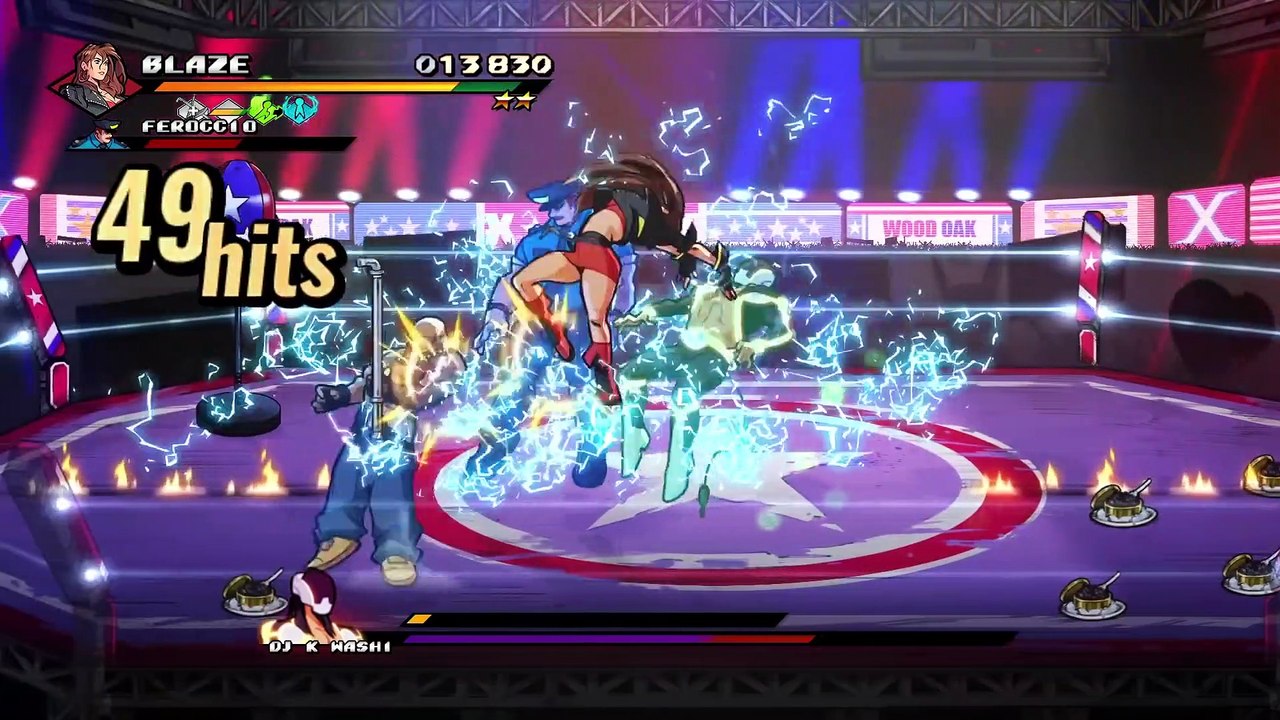 Streets of Rage 4 Mr X Nightmare DLC trailer