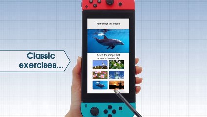 Dr Kawashima's Brain Training for Nintendo Switch launch trailer