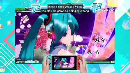 Hatsune Miku: Project DIVA Mega Mix trailer #1