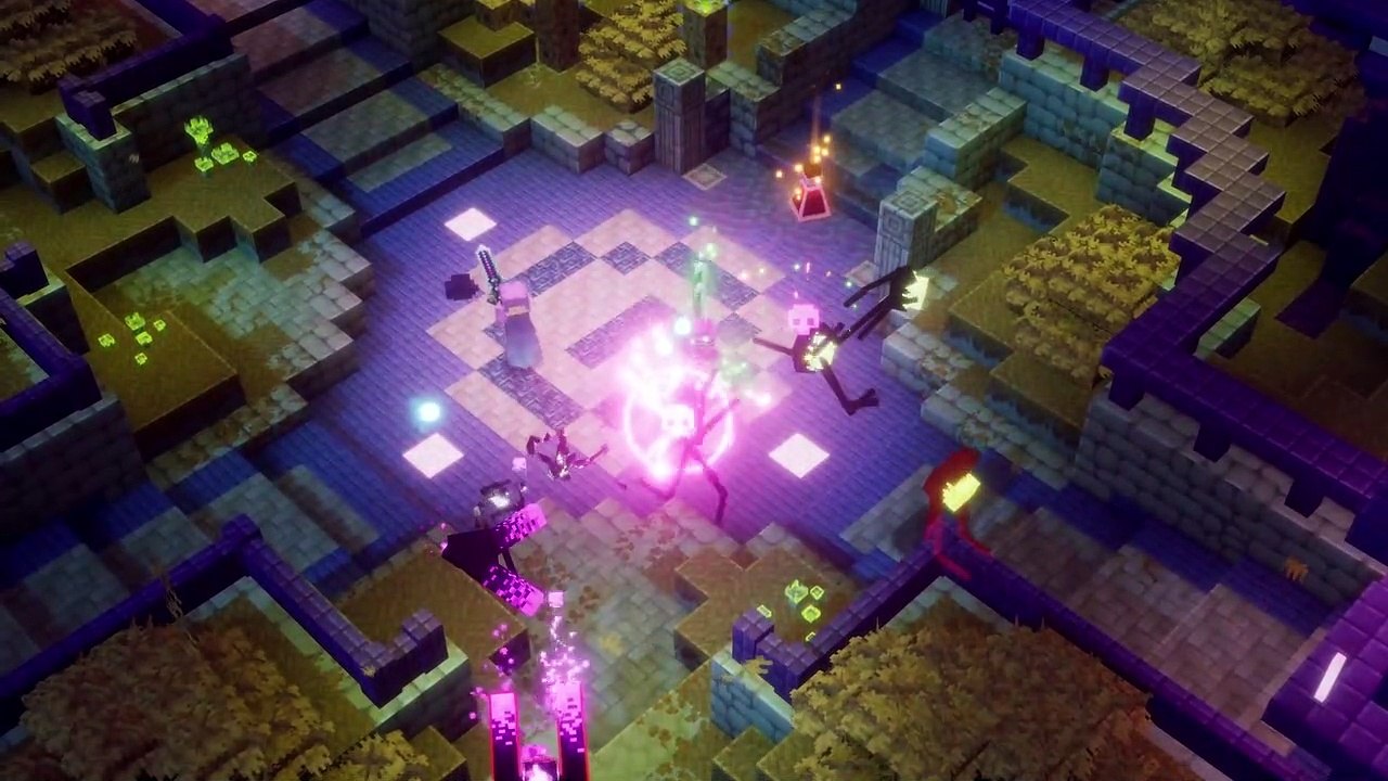 Minecraft: Dungeons - Echoing Void launch trailer - video Dailymotion