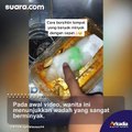 Cewek Bagikan Cara Cepat Bersihkan Wadah Berminyak Pakai Benda Ini, Gampang Banget!