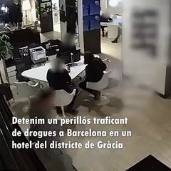 Detención de un fugitivo en Barcelona