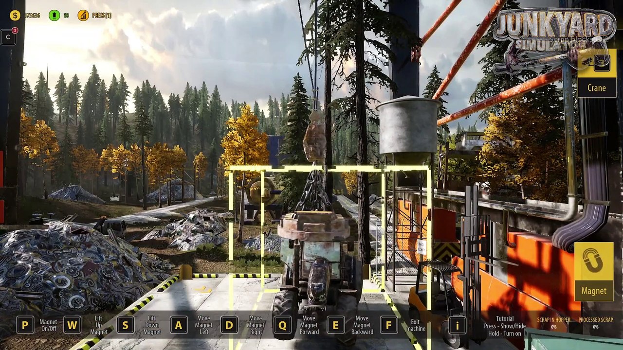 Junkyard Simulator trailer #2