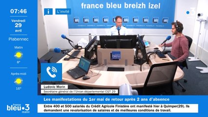 Les syndicats de retour dans la rue pour le 1er mai dans le Finistère