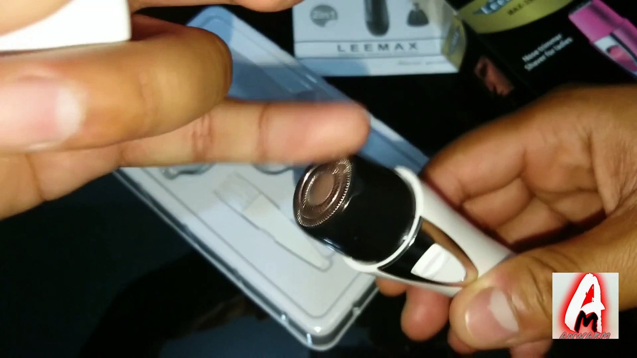 Leemax Unisex Nose Hair Trimmer Shaver USB Rechargeable MAX3562AB (Review)