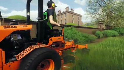 Lawn Mowing Simulator launch trailer