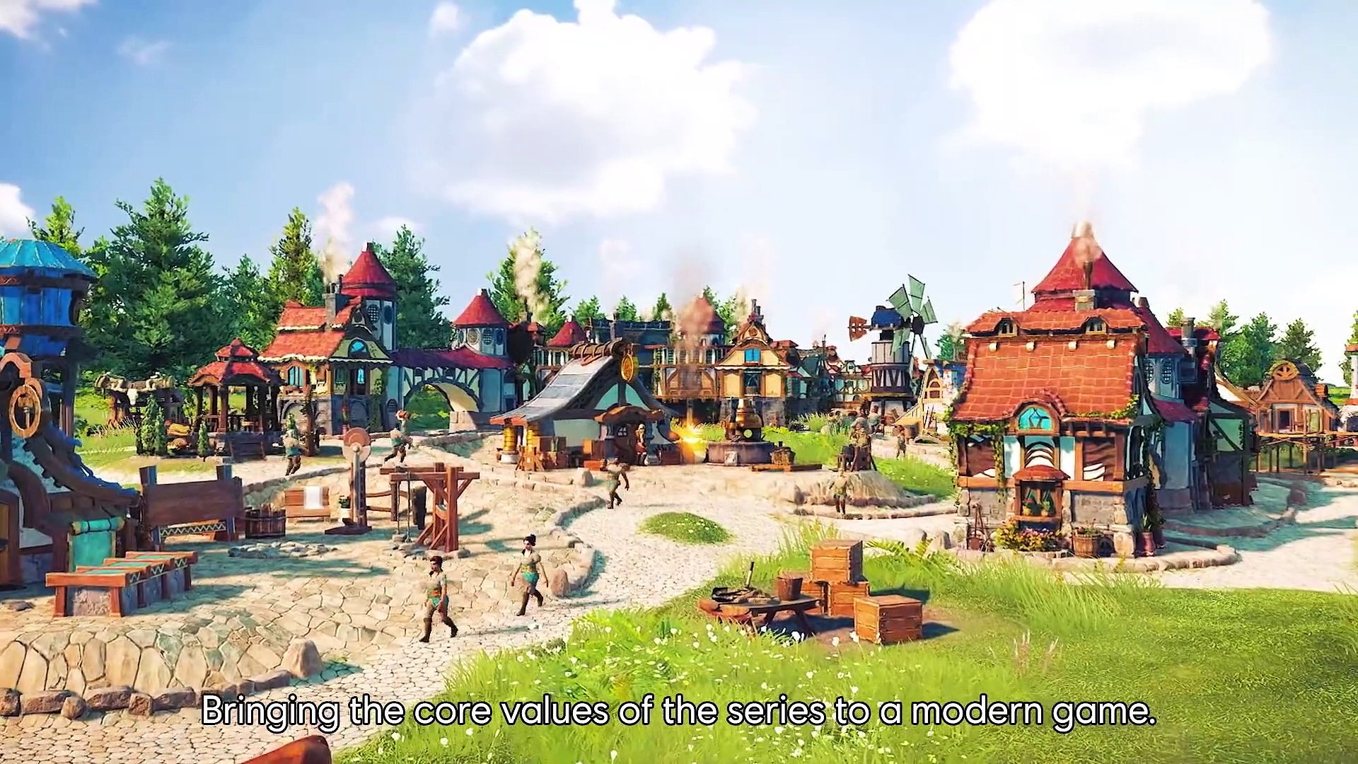 ⁣The Settlers the vision behind the game