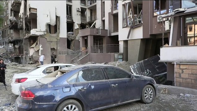 قصف يستهدف كييف أثناء زيارة غوتيريش وشرق أوكرانيا وجنوبها تحت الضربات الصاروخية