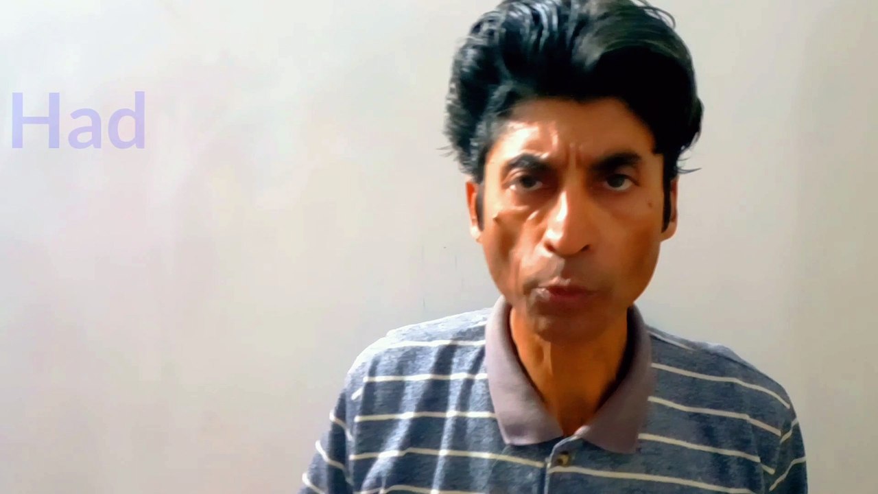 The Use of Had | Auxiliary Verbs |