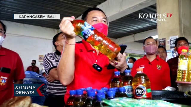 Bupati Karangasem Sidak Pasar Tradisional