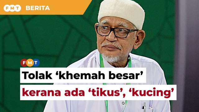 PAS tolak sertai ‘khemah besar’ dengan PH kerana ada ‘tikus’, ‘kucing’, kata Hadi