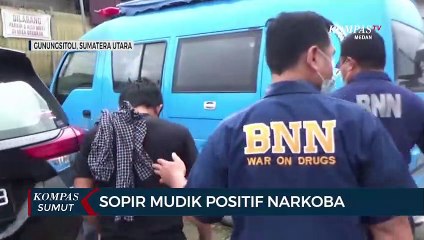 BNN Kota Gunungsitoli Temukan Sopir Mudik Positif Narkoba