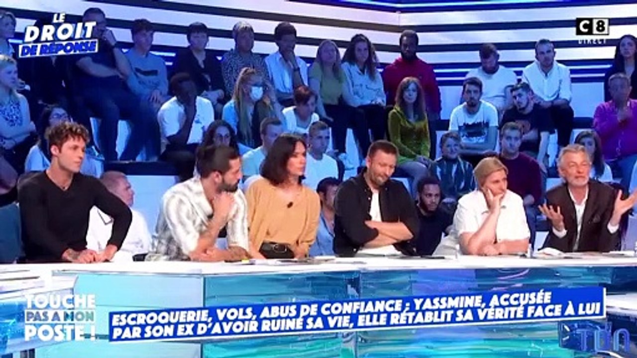 Les explications entre Yassmine, escort girl et Sacha, son ex-petit ami, scandalisent les internautes de TPMP