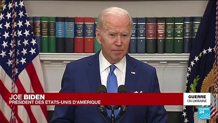 Guerre en Ukraine : Joe Biden demande de débloquer une aide exceptionnelle de 33 milliards de dollars