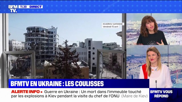 Pourquoi certains Ukrainiens refusent-ils de fuir malgré le danger ? BFMTV répond à vos questions
