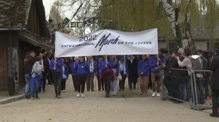 Auschwitz : la "Marche des Vivants" rend hommage aux victimes de l'Holocauste