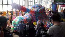 I palloncini della speranza. Gita al Museo per I piccoli pazienti ucraini del Bambino Gesù di Roma