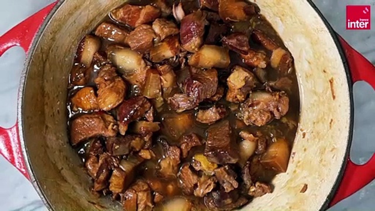 Porc au caramel - Les recettes de françois-Régis Gaudry